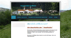 Desktop Screenshot of berggaststaette-knallhuette.de